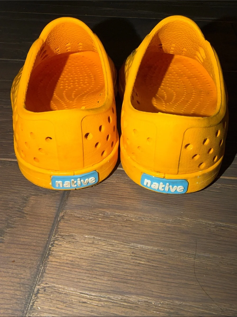 Native Kids Yellow Slip-On Water Shoes